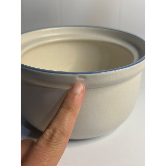 VTG Pfaltzgraff Yorktowne Stoneware Butter Tub Crock NO Lid - Floral Pattern - Picture 5 of 7